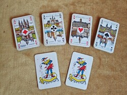 Vintage Piatnik duplapaklis Holland városképes kártya A334