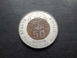 Mauritánia 50 ouguiya  2010