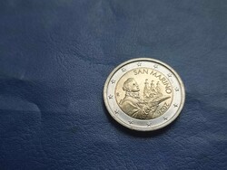 SAN MARINO 2 EURO 2026 BIMETÁL! UNC! RITKA