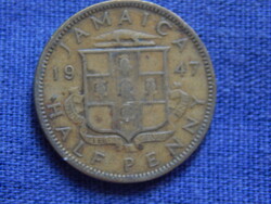 Jamaika Half Penny 1947