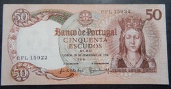 Portugália 50 escudo  1964