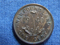 Új-Fundland 1 Cent 1940