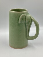 Handmade Baan Celadon ceramic mug from Thailand