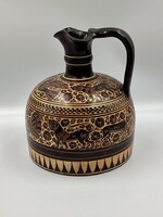 Ancient Greek Corinthian Style Oinochoe (Wine Jug) Replica