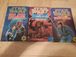 3 db Star Wars könyv egyben 2000 Ft! Han Solo Bosszúja/Hadjárata, Erőpróba