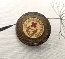Régi Magyar Vöröskereszt Elsősegélynyújtó jelvény