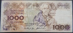 Portugália 1000 escudo  1994