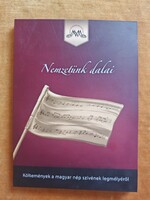 Nemzetünk Dalai exkluzív díszmappa + 1 db aranyozott Himnusz érem A251