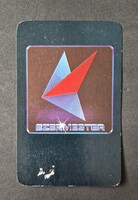 Ezermester Úttörő és Ifjúsági kereskedelmi vállalat kártyanaptár 1984