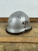 -AX709- Eredeti 50M acél tűzoltó sisak Rákosi korszak Budafoki Zománcedénygyár militária 1950-es éve