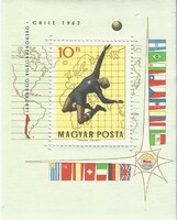 Foci VB blokk, 1962 Chile