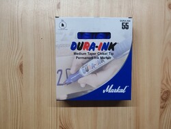 12pcs Markal Dura-Ink 55 Blue