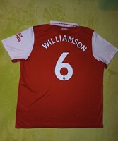 Új 2XL-es adidas Leah Williamson Arsenal (2022/23) hazai mez