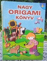 Nagy origami könyv papírhajtogatás Kricskovics Zsuzsanna