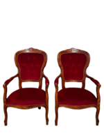 Neobarock Style Pair of Armchairs at a Favorable Price!