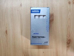 12pcs Markal Paint-Riter+ Oily Surface White