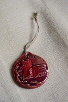 Kinizsi vár , Nagyvázsony , kerámia emlék tárgy 1961