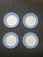 Francia Guy Degrenne porcelán kistányér szett (4 db)