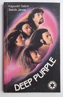Kapuvári-Sebők - DEEP PURPLE c. könyv . 1987 , puha táblás   .