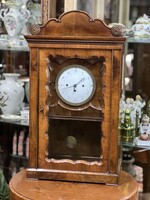 Négy negyedütős, ismétlős, naptárfunkciós korai biedermeier szalonóra