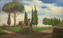 BARABÁS GIZELLA (1893-1985): RÓMA VIA APPIA ANTIKA