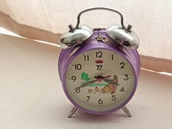 Óra asztali 018 - vekker Yanßun mechanikus felhúzós ébresztőóra retro működik Shanghai Diamond