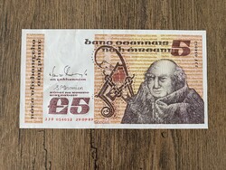 Írország 5 Font 1989 UNC