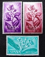 KS225 /  Spanyol Rio Muni 1964  Bélyegnap bélyegsor postatiszta