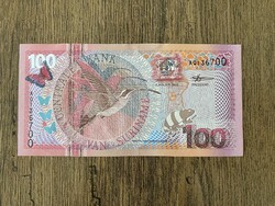 Suriname 100 Gulden 2000 UNC