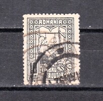 1918 Románia 10 bani Régi Adomány Bélyeg