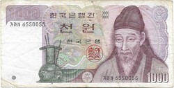 1000 won 1983 Dél Korea 1.