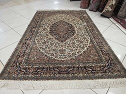 MZ499 Luxury and Elegance! 120x200 cm Exclusive Hand-Knotted Silk Rug
