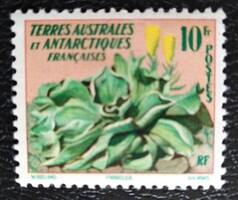 KS235 / Francia - Antarktisz 1959 Trópusi növényvilág bélyeg postatiszta