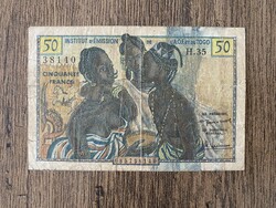 Togó 50 Francs 1956 VG