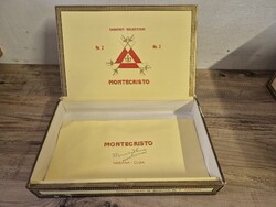 MONTE CRISTO HABANA - KUBAI SZIVAROS DOBOZ  nagyobb