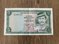 Brunei 5 Dollár 1979 XF+