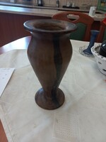 Vintage kenyai szappankő váza