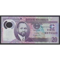 Mozambik,20 meticais 2017 UNC