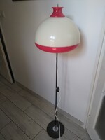 Retró állólámpa szarvasi müanyag búrával