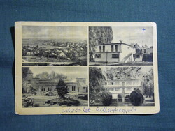 Képeslap,Csillaghegy,strand,üdülő látkép,részlet, 1950-
