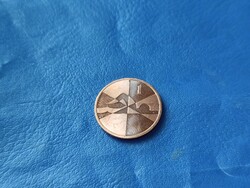 GIBRALTÁR 1 PENNY / ONE PENNY 2019 KIS SZIGET JÁTÉKOK! ÚSZÁS! II.ERZSÉBET IDŐS! RITKA! UNC!