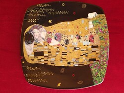 Gustav Klimt dísztányér. ( Queen Isabell )