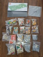 2+ kg Nemhivatalos LEGO kompatibilis építőkockák és 4 alaplap 8804