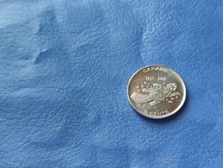 CANADA / KANADA 5 CENT 2017 150.ÉVFORDULÓ! HÓD! II.ERZSÉBET! UNC!