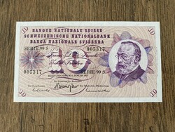 Svájc 10 Frank 1977 UNC
