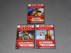 Euro Price Autós, Stratégiai, Gyermek PC játékok sorozat, (Ford Racing 3, Ice Age 2, 7 Kingdoms stb)