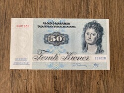Dánia 50 Korona 1972 UNC