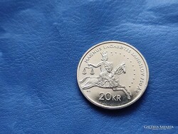 NORVÉGIA 20 KRONER / 20 KORONA 2024 MAGNUS VI LAGABOTE! LÓ! RITKA! UNC!