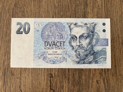 Csehország 20 Korona 1994 UNC