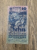 Ausztria 10 Schilling 1927 F+